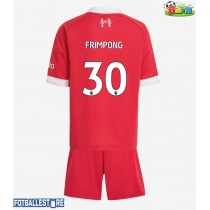 Liverpool Jeremie Frimpong #30 Hjemmedraktsett Barn 2025-26 Kortermet (+ Korte bukser)